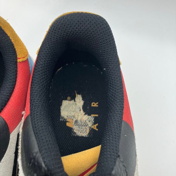 Nike Air Force 1 Low What The‎ Multi-Color Youth 4.5Y AQ4211-100 Cracked Leather - Picture 7 of 11